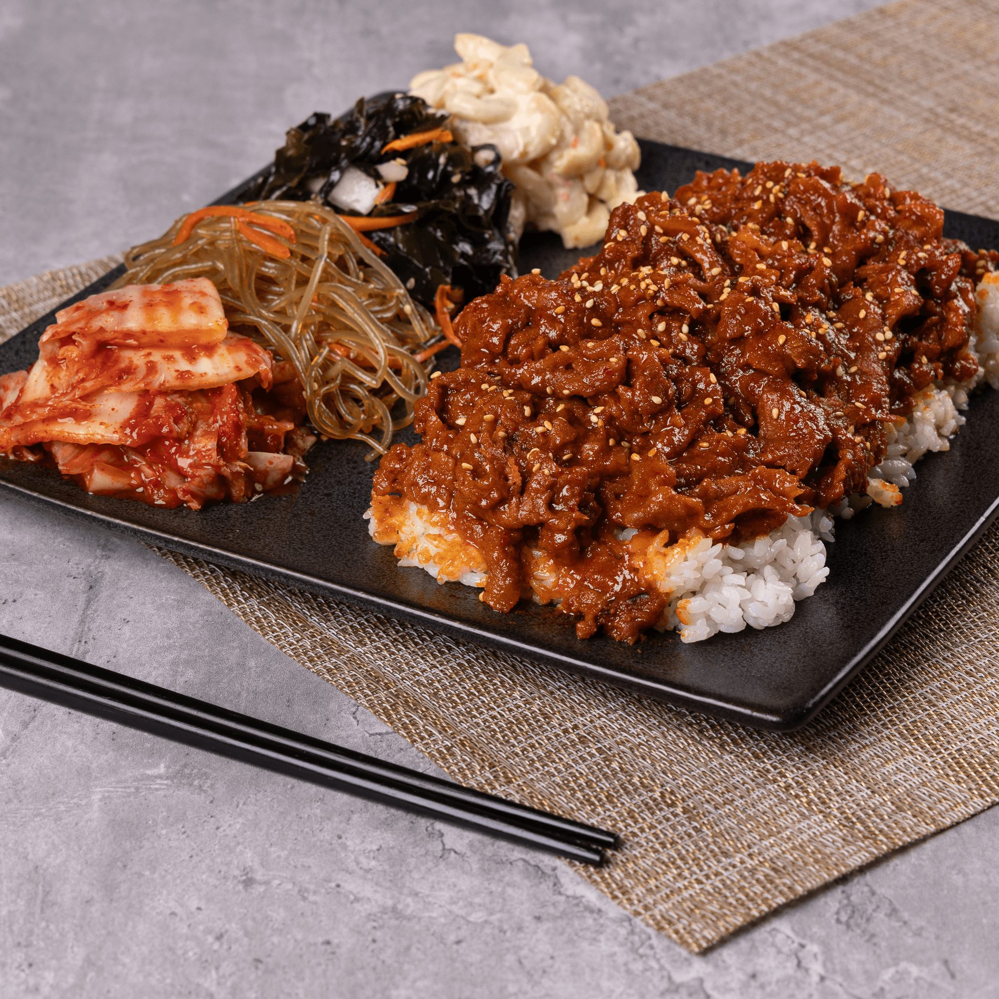 Spicy Pork Bowl.