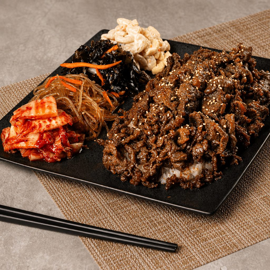 BBQ Beef Bulgogi Bowl.